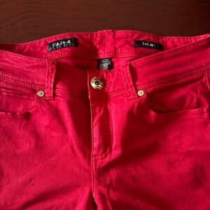 Cache Bold Red Denim